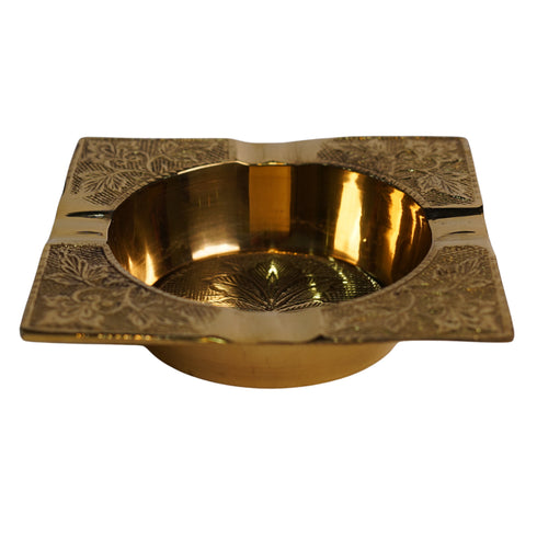 Brass Decorative Ashtray 266g Set of 2