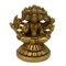 Brass Panchmukhi Hanuman Bajrangbali Idol 434g