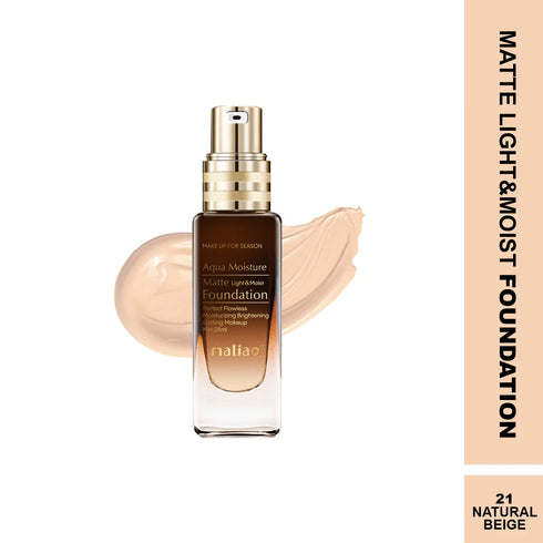 Maliao Aqua Moisture Matte Light & Moist Foundation