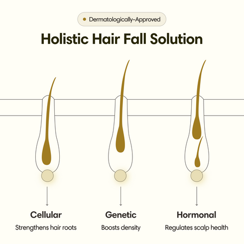 Theearthcollective in Hair Density Tonic Intense Hair Fall Excessive Hair Fall & Hair Growth Advanced 3 Level Therapy