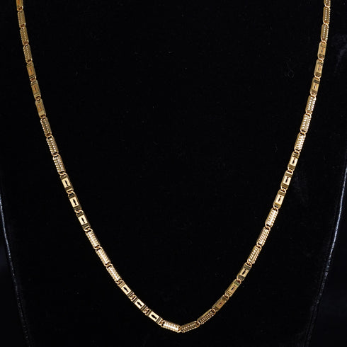 22 Carat Gold Nawabi Chain 8.67g by Mahita Collections