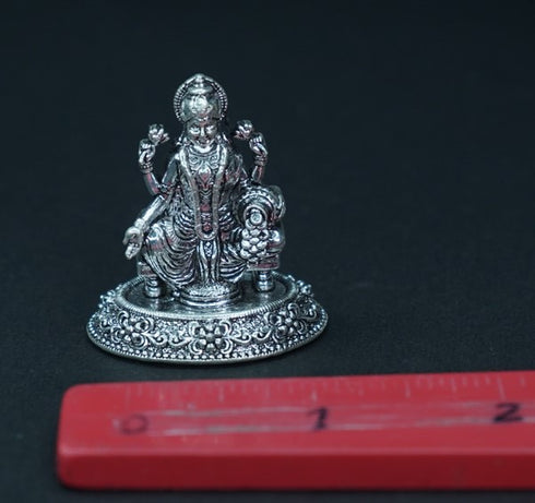 Pure Silver Antique Laxmi Devi 22.77g By Mahita Collections