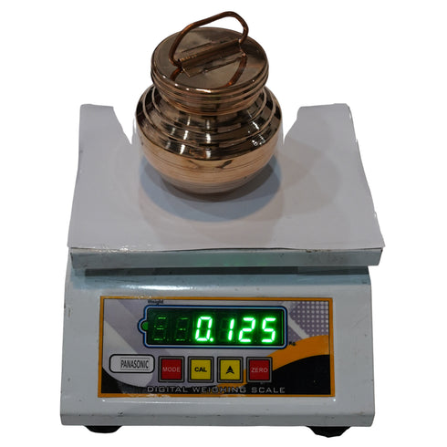Copper Gangajal Pot with Lid 125g Set of 1