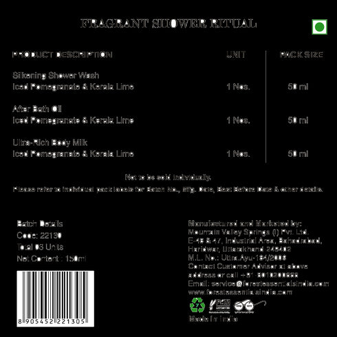 Forest Essential Roopa | Fragrant Shower Ritual