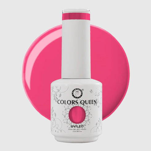 Colors Queen UV LED Soak Off Gel Polish - Nude & Pink Nail Colors | 15 ML
