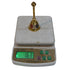 Brass White Pooja Hand Bell 163g Set of 1