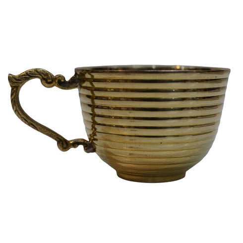 Brass Beautiful Liner Tea Cup 124g Set of 1