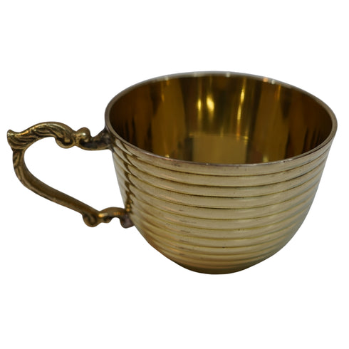 Brass Beautiful Liner Tea Cup 124g Set of 1