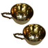Brass Beautiful Liner Tea Cup 248g Set of 2
