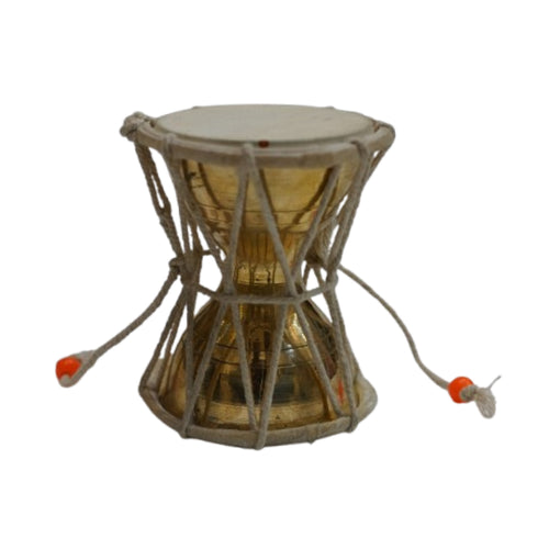 Lord Shiv brass Damru 79g (Pack of 2)