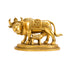 Brass Cow with Calf Idol 1646g