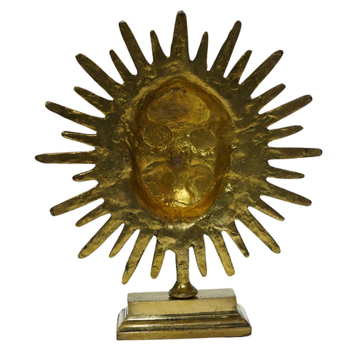 Brass Sun Statue with Stand 124g Set of 1