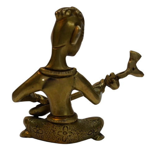 Brass Rajasthani playing Sitar 230g Set of 1