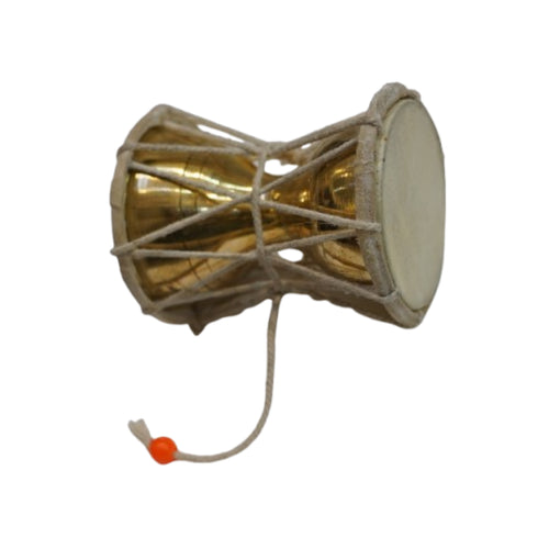 Lord Shiv brass Damru 79g (Pack of 2)
