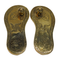 Brass Charan Paduka 880g Set of 1