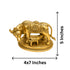 Brass Cow with Calf Idol 1646g