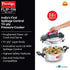 Prestige Flip-on Tri-ply Stainless Steel Pressure Cooker 3 L 220 Micron
