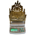 Brass Singhasan for Pooja 778g Set of 1