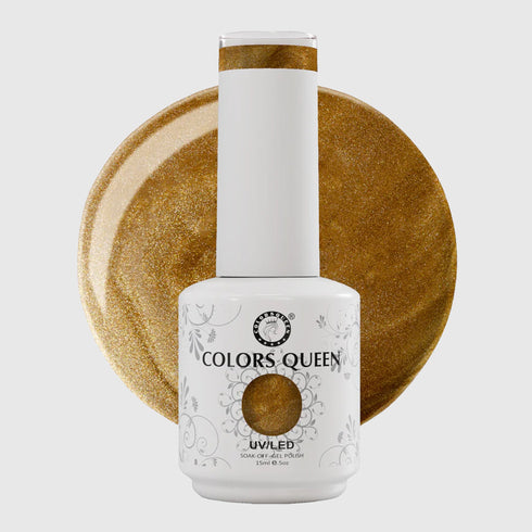 Colors Queen UV LED Soak Off Gel Polish - Glitter Nail Colors | 15 ML