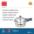 Prestige Popular Plus Virgin Aluminium Gas And Induction Compatible Pressure Cooker 2 L Silver