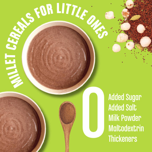 Early Foods Trial Pack Sprouted Ragi and Makhana Porridge Mix