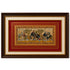 Palm Leaf Handmade Painting of Royal Elephant Procession