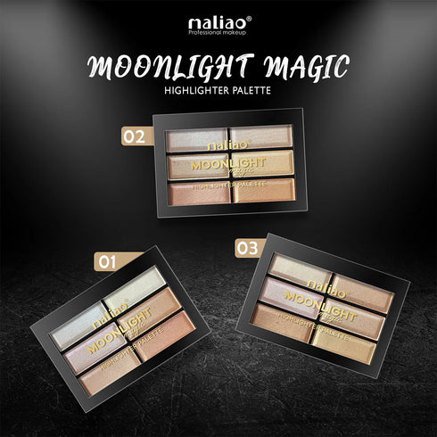 Maliao Moonlight Magic Highlighter Palette
