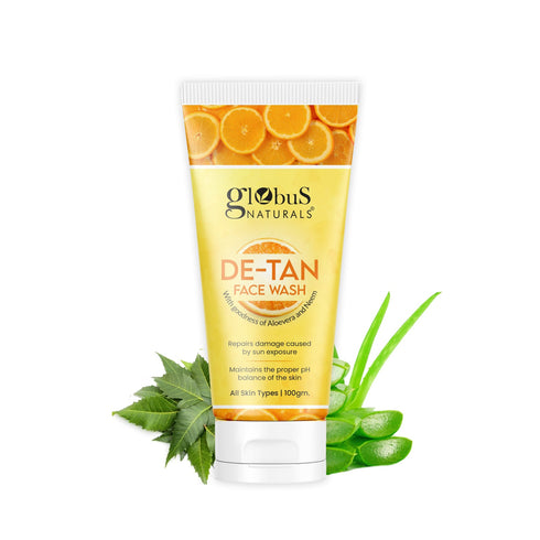 Globus Naturals DeTan Face Wash
