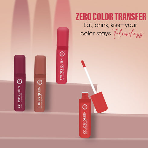 Colors Queen Zero Transfer Lipstick – Smudge Proof