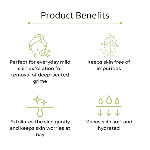 Omorfee India Melō Daily Face Scrub