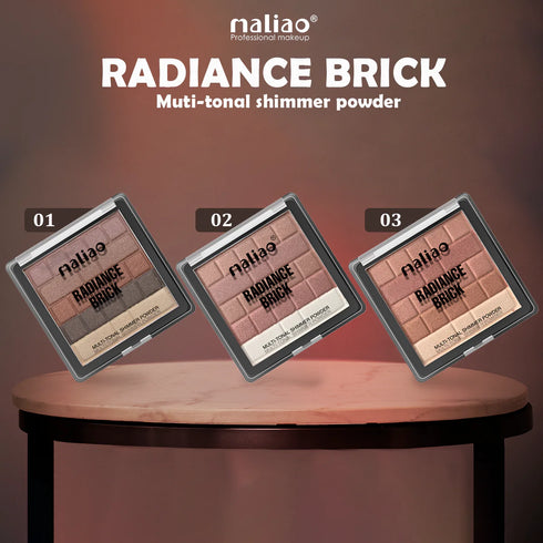 Maliao Radiance Brick Highlighter Shimmer Powder