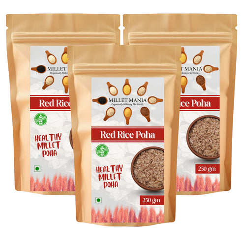 Millet Mania Red Rice Poha