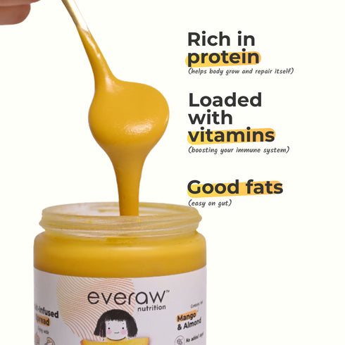 Everaw Nutrition Mango Almond Butter