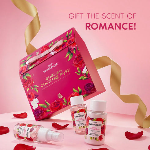 Wanderlust English Country Rose Gift Set