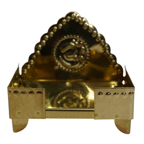 Brass Singhasan for Temple 52g Set of 1