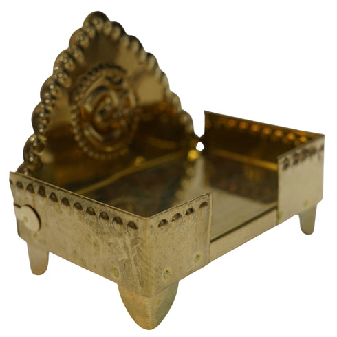 Brass Singhasan for Temple 52g Set of 1