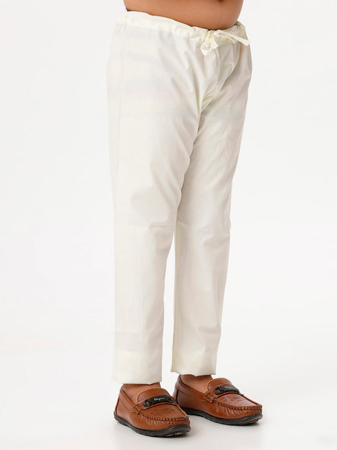 Ramraj Cotton Boys Emerald Navy Kurta with Pyjama Pant Combo EMD6