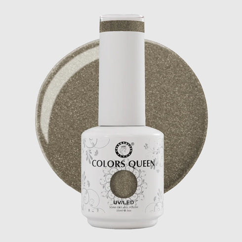 Colors Queen UV LED Soak Off Gel Polish - Glitter Nail Colors | 15 ML