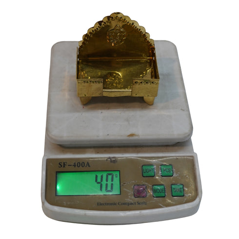 Handcrafted Brass Simhasanam 40g Set of 1