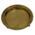 Traditional Brass Chowki Plate 90g Set of 1