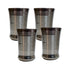 Stainless Steel Water Glass 516g Set of 4