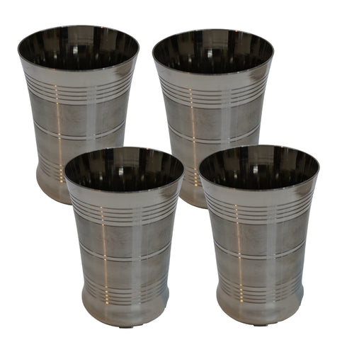 Stainless Steel Water Glass 516g Set of 4