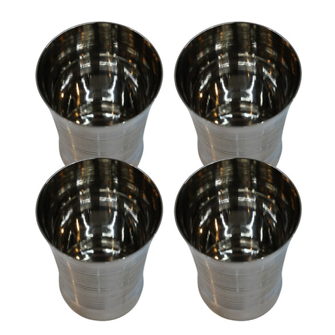 Stainless Steel Water Glass 516g Set of 4