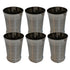 Stainless Steel Water Glass 774g Set of 6