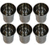 Stainless Steel Water Glass 774g Set of 6