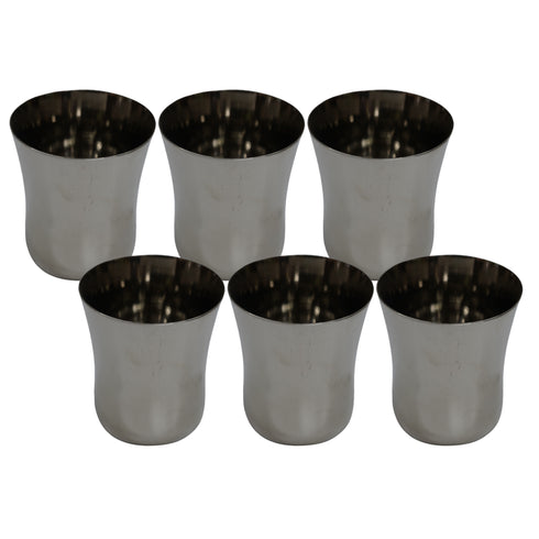 Steel Drinking Tumbler 588g Set of 6