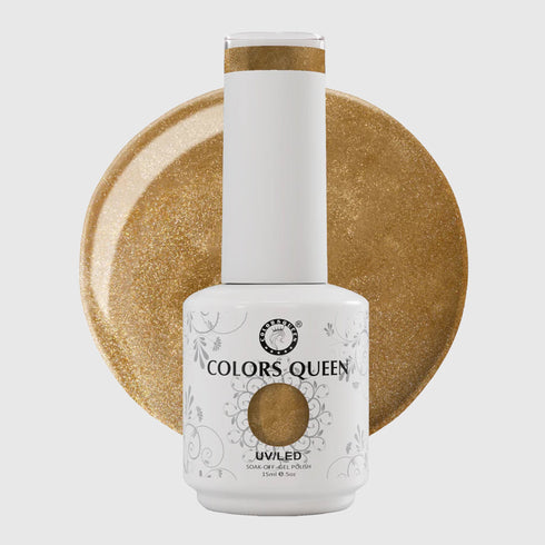 Colors Queen UV LED Soak Off Gel Polish - Glitter Nail Colors | 15 ML
