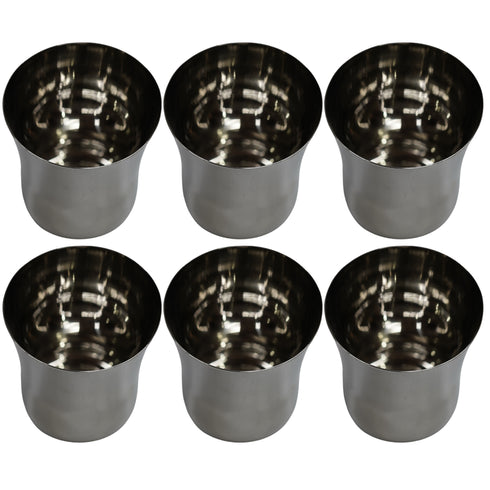 Steel Drinking Tumbler 588g Set of 6