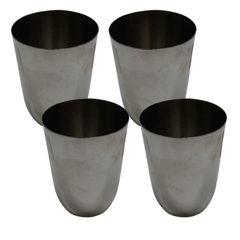 Premium Steel Juice Glass 424g Set of 4