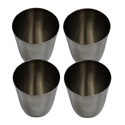 Premium Steel Juice Glass 424g Set of 4